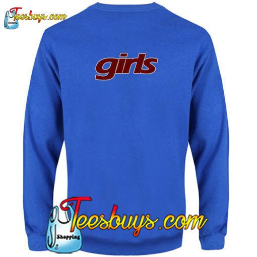 Girls Sweatshirt Back Pj