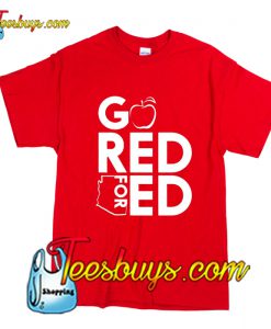 Go Red for Ed Arizona Apple T-Shirt Pj