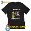 Grinch I will love Ryan Blaney T-Shirt Pj