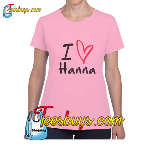 Hanna Love Heart Valentines T-Shirt Pj