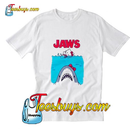 Hello Kitty Jaws Parody Trending T-Shirt Pj