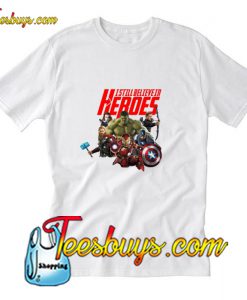 I Still Believe In Heroes Marvel Comics T-Shirt Pj