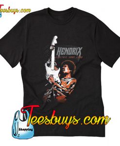 Jimi Hendrix Electric Ladyland Guitar Swirl Trending T-Shirt Pj