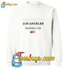 Los Angeles California Usa Sweatshirt Pj