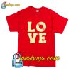 Love Vinyl Funny Hipster Valentine's T-Shirt Pj