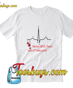 Merry QRS-Tmas and a P new year T-Shirt Pj