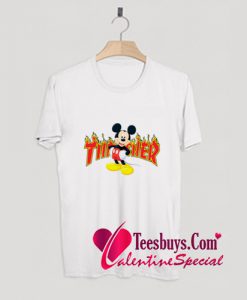 Mickey Mouse X Thrasher Parody T-Shirt Pj