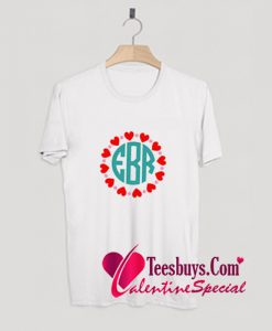 Monogrammed Valentine T-Shirt Pj