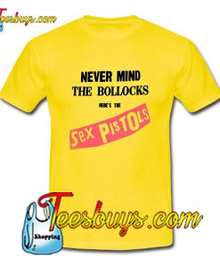 Never Mind The Bollocks Here's The Sex Pistols T-Shirt Pj