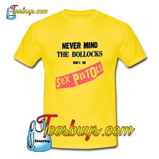 Never Mind The Bollocks Here's The Sex Pistols T-Shirt Pj