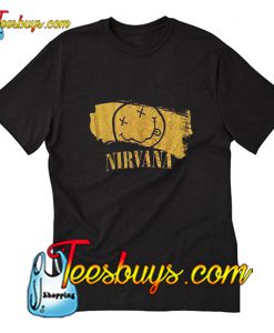 Nirvana Divided Kurt Cobain T-Shirt Pj