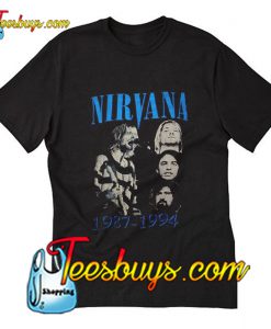 Nirvana Kurt Cobain 1987-1994 T-Shirt Pj