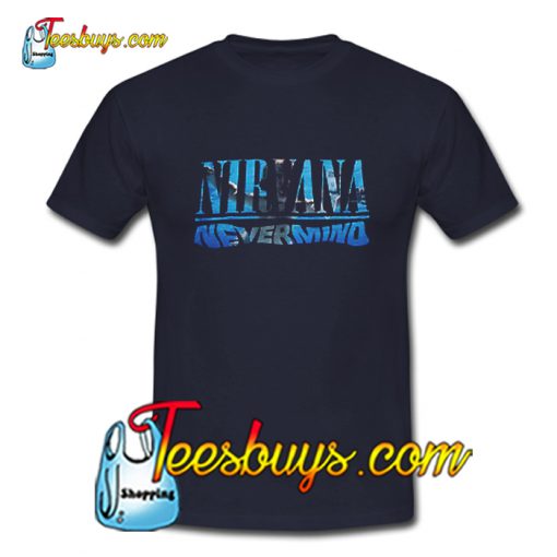 Nirvana Nevermind Track Listing T-Shirt Pj