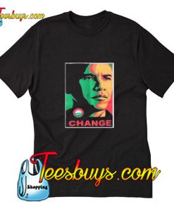 Obama change trending T-Shirt Pj