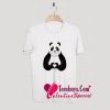 Panda Heart Hand Gesture T-Shirt Pj