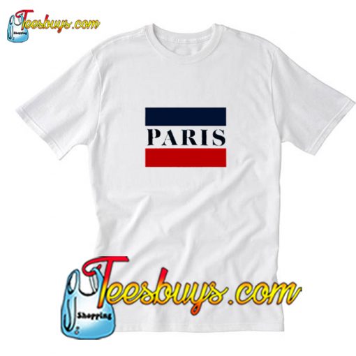 Paris Flag T-Shirt Pj