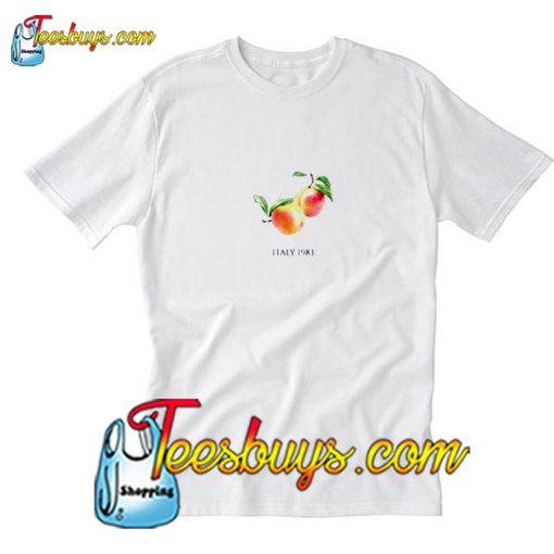 Peach Italy 1983 T-Shirt Pj