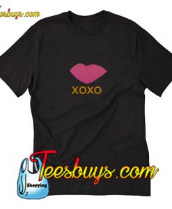 Pink lips yellow xoxo T-Shirt Pj