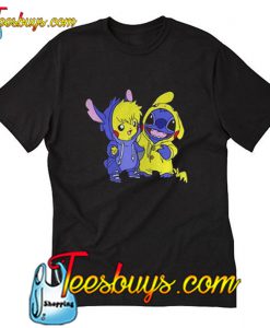 Pokemon and Stitch T-Shirt Pj