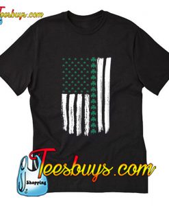 SHAMROCK AMERICAN FLAG T-Shirt Pj