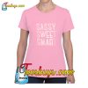 Sassy Sweet Smart Peach T-Shirt Pj