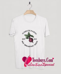 Schrute Farms Est 1812 Bed Breakfast Beets T-Shirt Pj