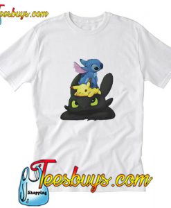 Stitch Pokemon Grinch T-Shirt Pj