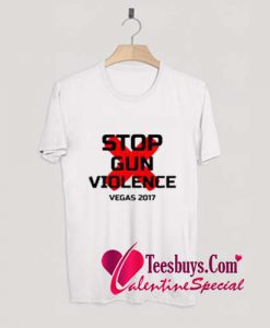 Stop Gun Violence Vegas T-Shirt Pj