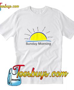 Sunday Morning White T-Shirt Pj