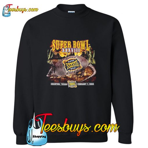 Super Bowl XXXVIII Sweatshirt Pj