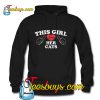 This Girl Loves Her Cats Hoodie Pj