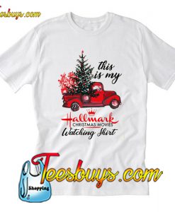 This Is My Hallmark Christmas Movies Watching T-Shirt Pj