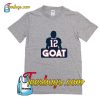 Tom Brady Goat T-Shirt Pj