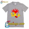 Tv Show The Simpsons Valentine T-Shirt Pj