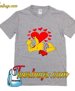 Tv Show The Simpsons Valentine T-Shirt Pj