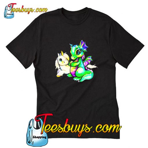 Unicorn and Dragon T-Shirt Pj