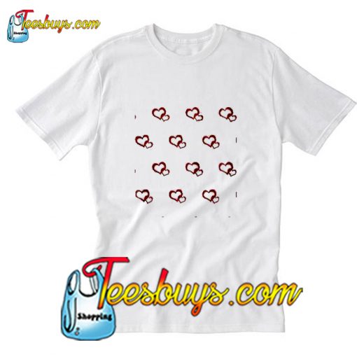 Valentine Hearts Trending T-Shirt Pj