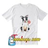 Valentine Rose Boston Terrier T-Shirt Pj