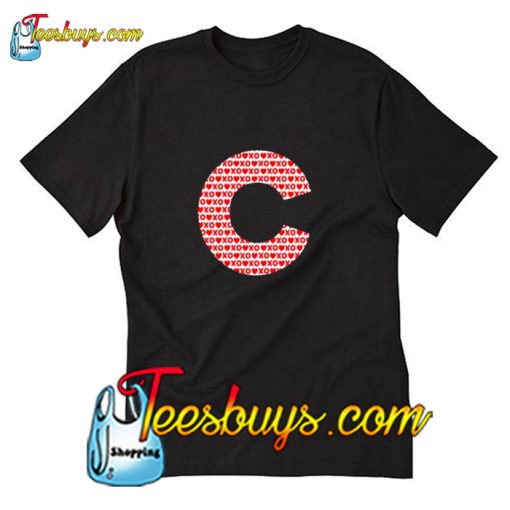 Valentines Day Capital Letter C T-Shirt Pj