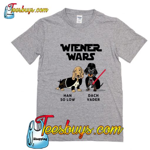 Wiener Wars Han So Low Dach Vader T-Shirt Pj