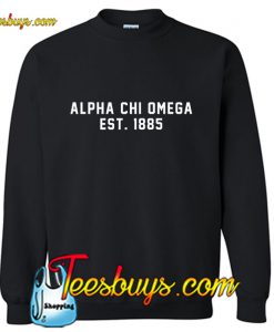 Alpha Chi Omega est 1885 Sweatshirt Pj