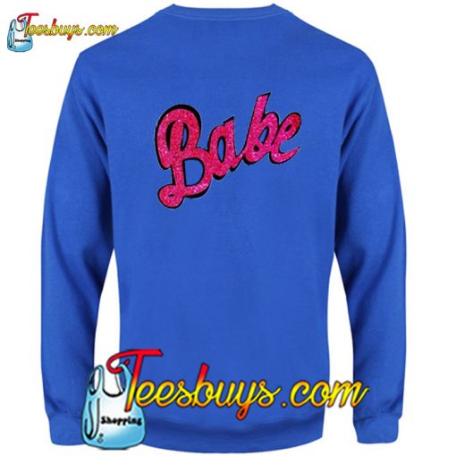 Babe Sweatshirt Back Pj