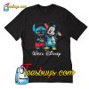 Baby Stitch And Mickey Mouse Weed Disney T-Shirt Pj