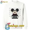 Bad Guys Mickey Mouse Sweatshirt Pj