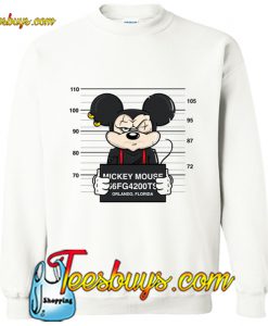 Bad Guys Mickey Mouse Sweatshirt Pj