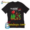 Bigfoot flossing for your love funny valentine T-Shirt Pj