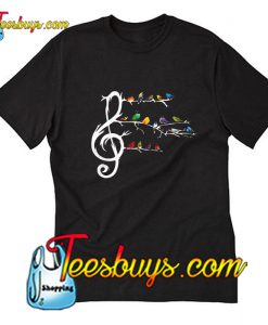 Birds and Music Trending T-Shirt Pj