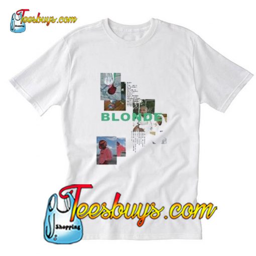 Blonde Frank Ocean T-Shirt Pj