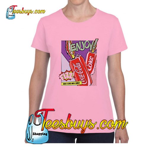 Coca Cola Have A Coke And Smile T-Shirt Pj