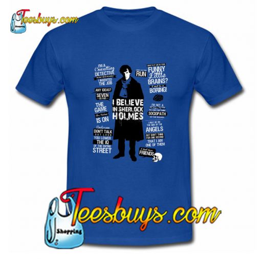 Detective Quotes T-Shirt Pj